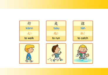 臺灣台語常用語彙(22)動作