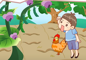 金豆子和老公雞